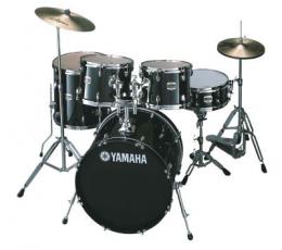 Изображение продукта YAMAHA GM2F5 BLACK ударная установка (из 3 частей)(22BD.16FT.12.13TT.14SD) с компл. стоек